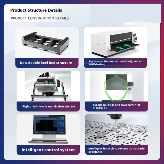 Laser cutting | Closed cutting machine | Stainless steel cutting | 3000w