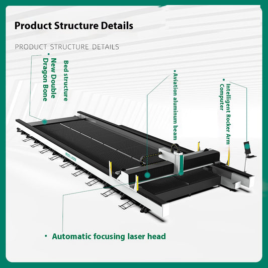 Laser cutting | Thick metal processing | 12000w 20000W | 12m | Neat cutting without burrs